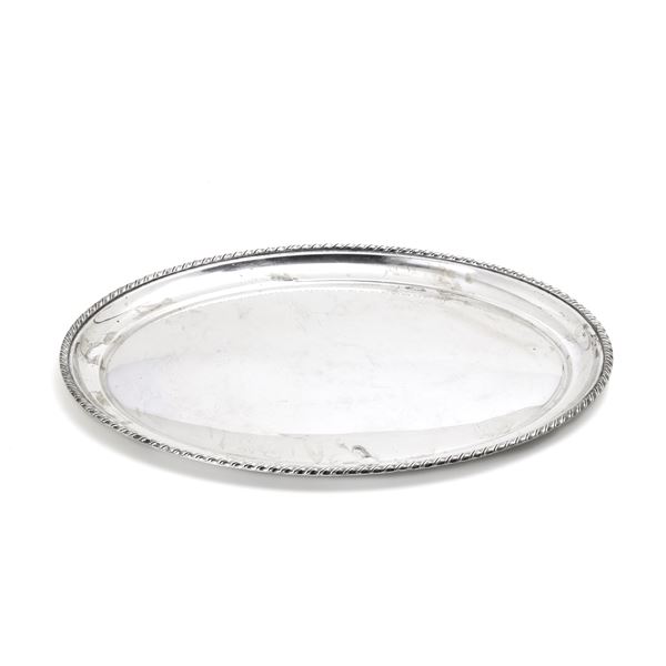 Silver tray  - Auction GIOIELLI, OROLOGI E LUXURY GOODS - Faraone Casa d'Aste