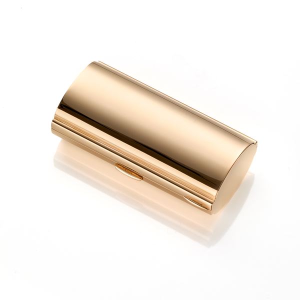Gold cigarette case