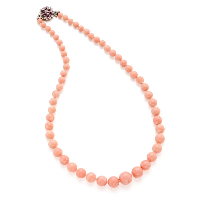 Collana in corallo