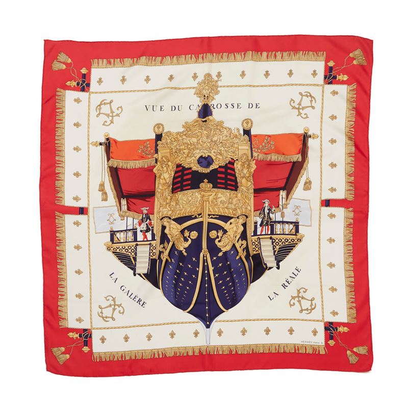 Foulard Hermès vintage