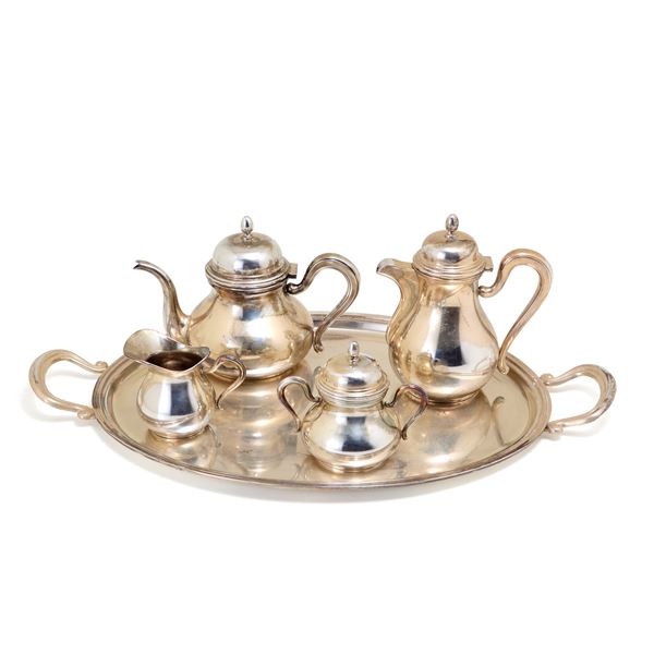 Silver tea and coffee set