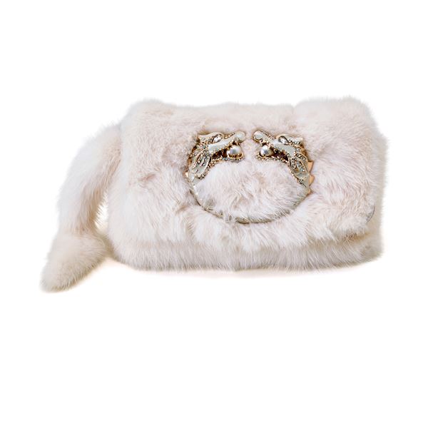 Gucci - Gucci mink fur handbag