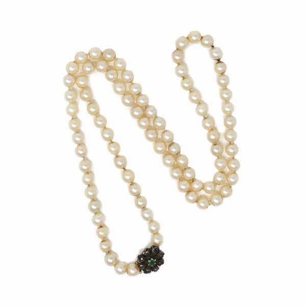 Collana perle coltivate  - Auction Asta a tempo - Faraone Casa d'Aste
