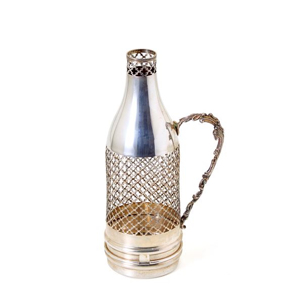 Calderoni silver bottle holder