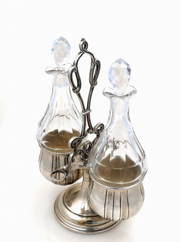 Porta olio e aceto  - Auction ASTA A TEMPO / ASTA N. 9 - Faraone Casa d'Aste