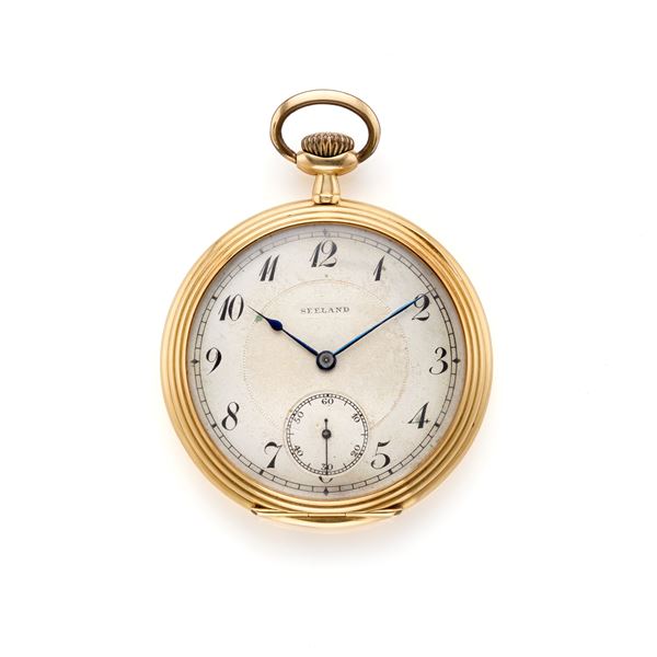 Seeland gold pocket watch
