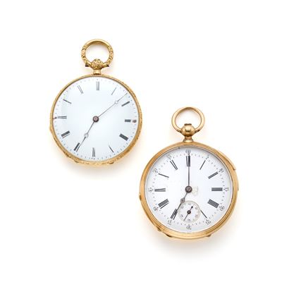 Due Orologi da Tasca in Oro