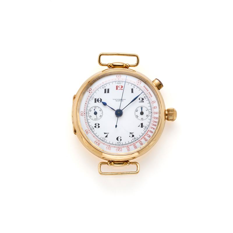 Universal Orologio da Tasca in Oro
