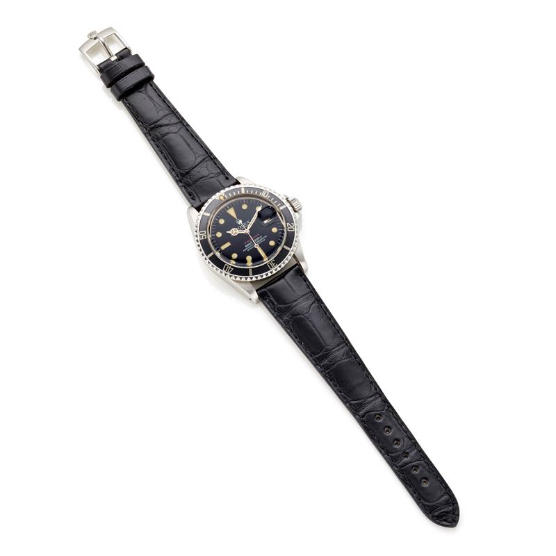 Rolex - Submariner Date, ref. 1680, cassa in acciaio, anni '70