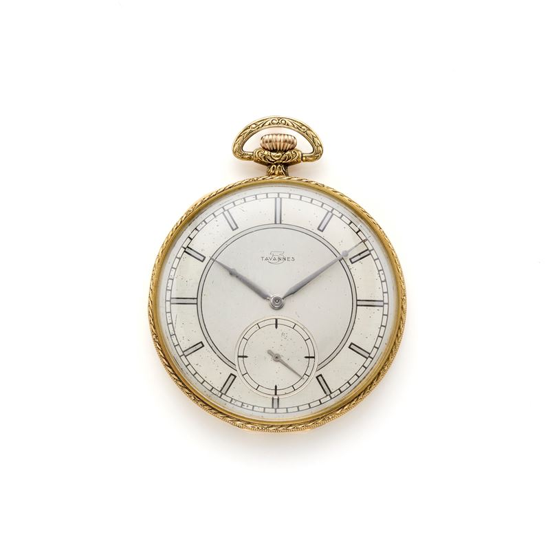Tavannes Orologio da Tasca in Oro