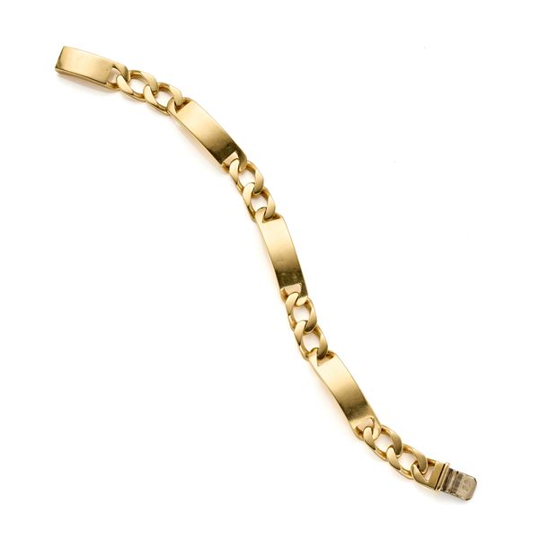 Gold modular bracelet