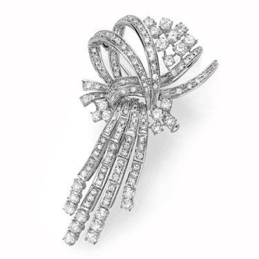 Spilla con diamanti