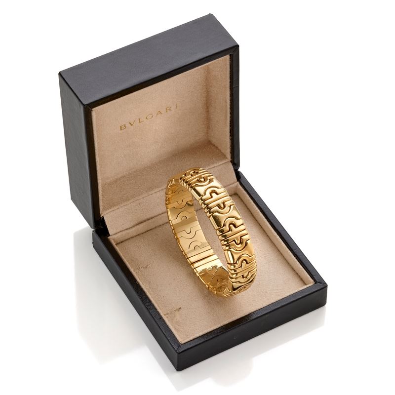 Bulgari, Bangle Parentesi in oro 18 Kt