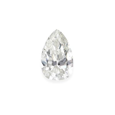 Diamante, a goccia, 1,62 ct, colore F, purezza SI1