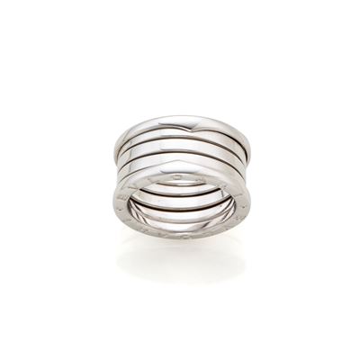 Bulgari, Anello B.zero1 in oro bianco 18 Kt