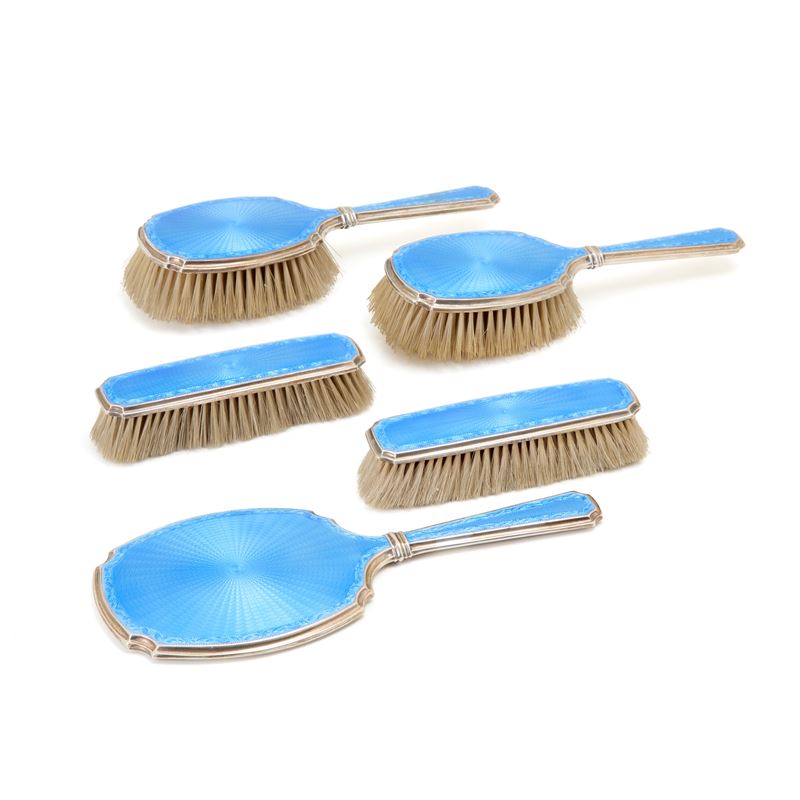 Servizio da toilette in argento