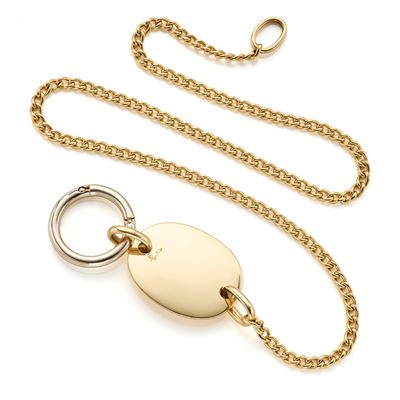Pomellato, Collana in oro giallo e bianco 18 Kt