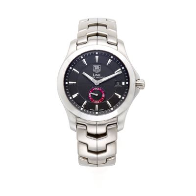Link Tiger Woods, ref. WJ2110, acciaio, movimento automatico
