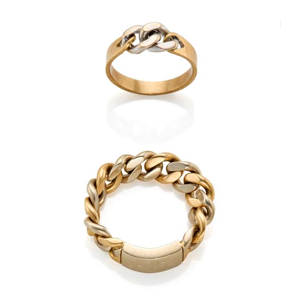 Due anelli in oro 