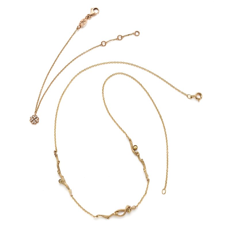 Collana e bracciale in oro