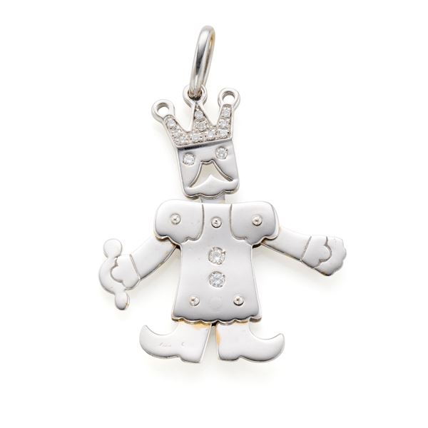 Pomellato - Pomellato gold and diamond pendant