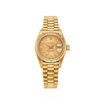 Oyster Perpetual Datejust Lady, ref. 69178, oro giallo 18 Kt