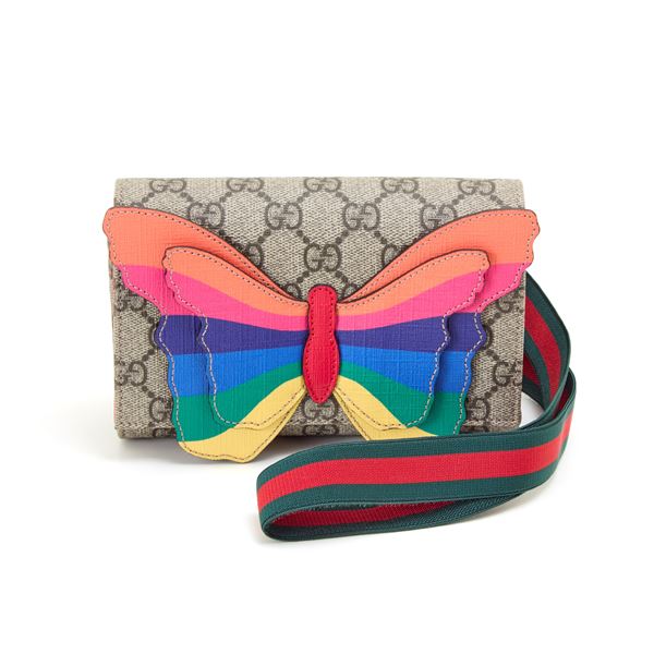 Gucci - Gucci Rainbow Butterly belt bag 