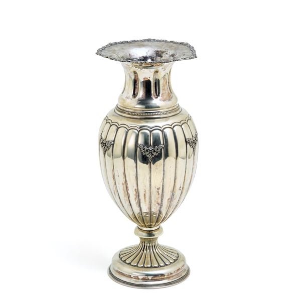 Silver vase