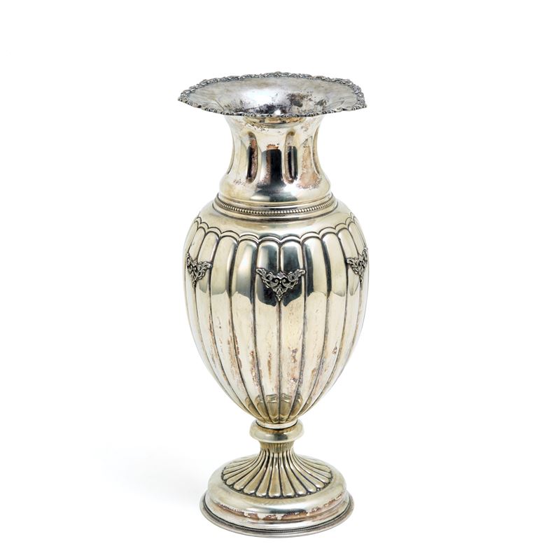 Vaso in argento