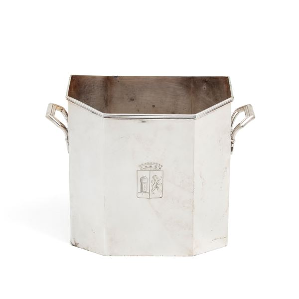 Portaghiaccio in argento  - Asta GIOIELLI, OROLOGI E LUXURY GOODS - Faraone Casa d'Aste