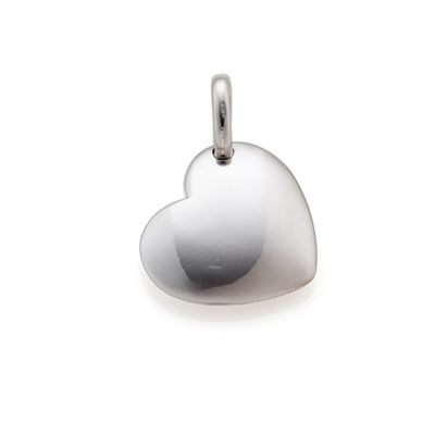 Pomellato, Pendente a cuore in oro bianco 18 Kt