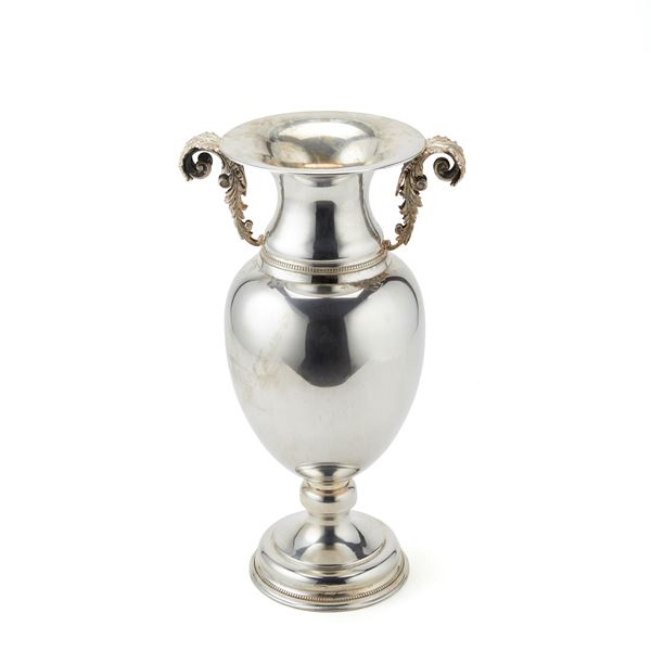 Silver vase