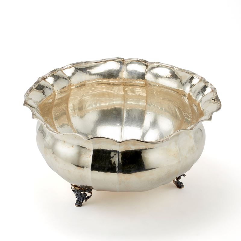 Centrotavola in argento