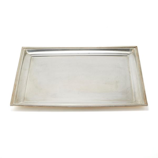 Silver tray