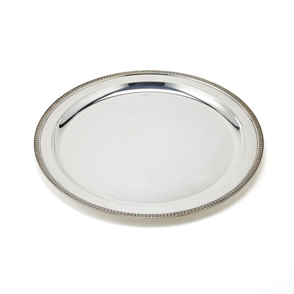 Silver tray