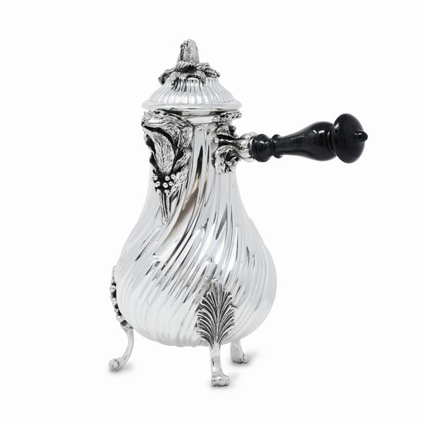 Cioccolatiera in argento  - Auction Gioielli e Orologi del XX Secolo - Faraone Casa d'Aste