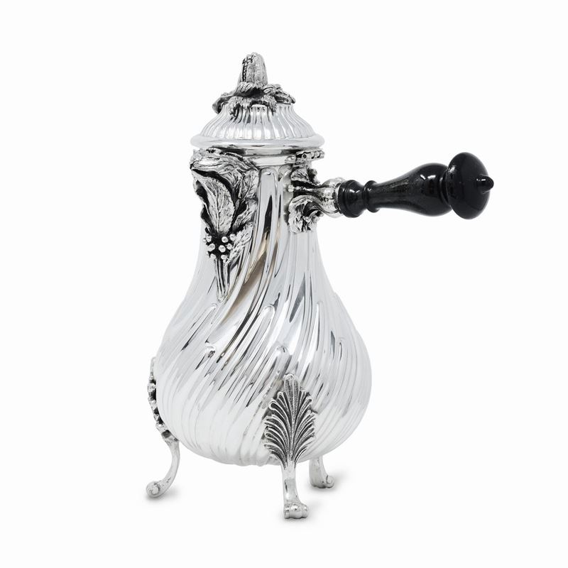 Cioccolatiera in Argento