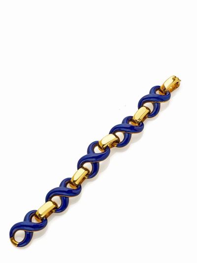 Bracciale in Oro Giallo e Smalto