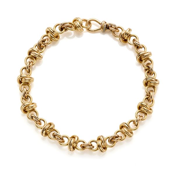 Collier in oro 