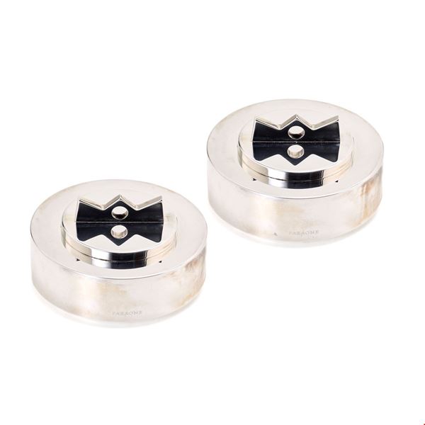 Faraone - Two Faraone silver paperweight