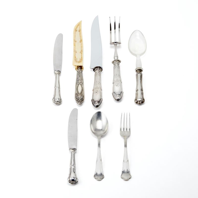 Servizio di posate in argento