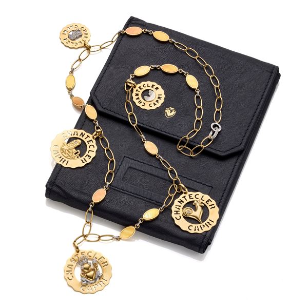 Collana Chantecler in oro
