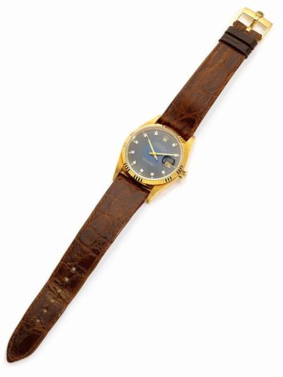 Rolex Datejust Anni '80 in Oro Giallo e Diamanti.