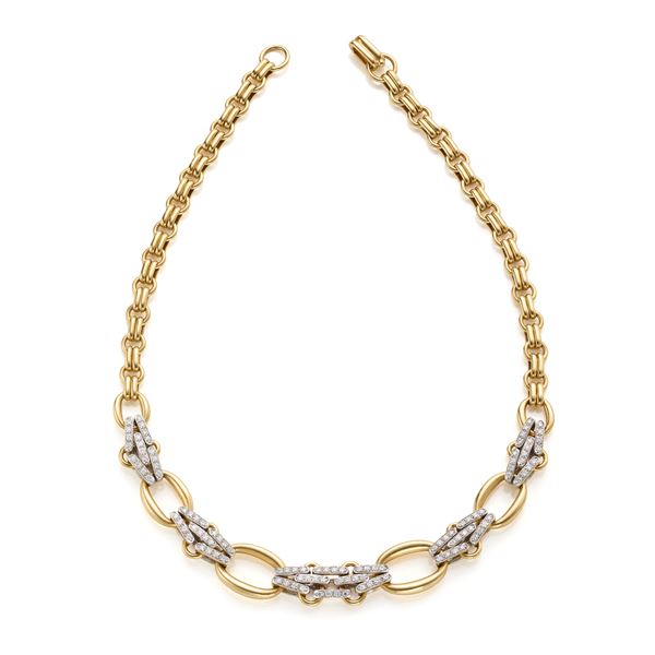 Collana Pomellato in oro con diamanti