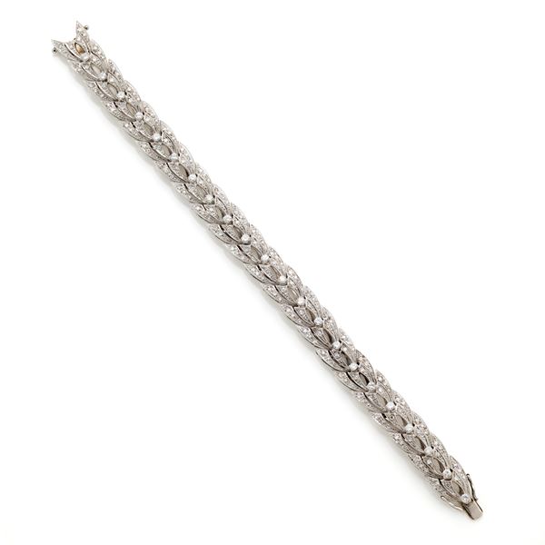 Bracciale in oro con diamanti