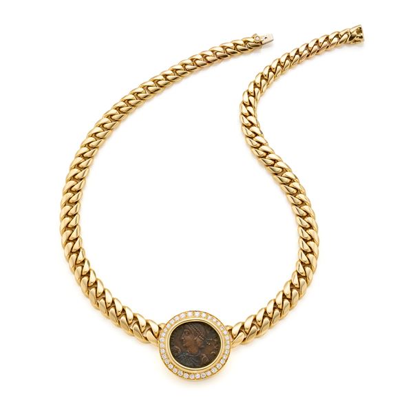 Collana monete bulgari  - Asta GIOIELLI, OROLOGI E ARGENTI - Faraone Casa d'Aste