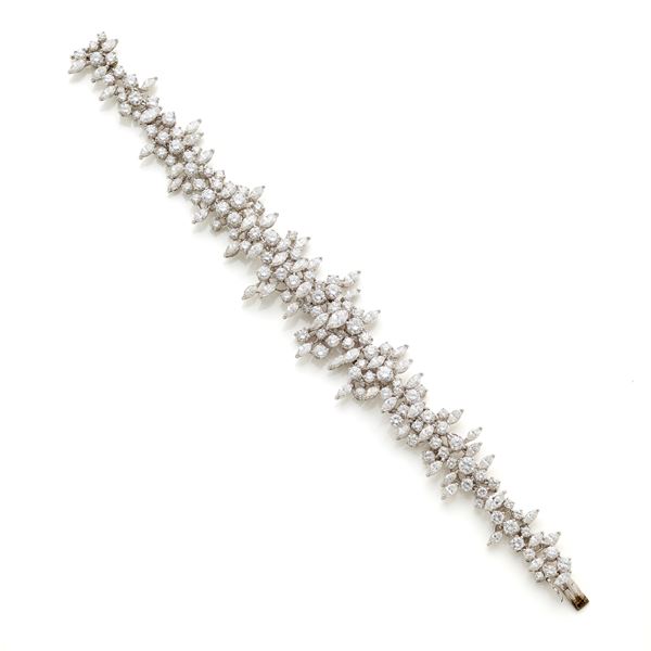 Bracciale in oro con diamanti