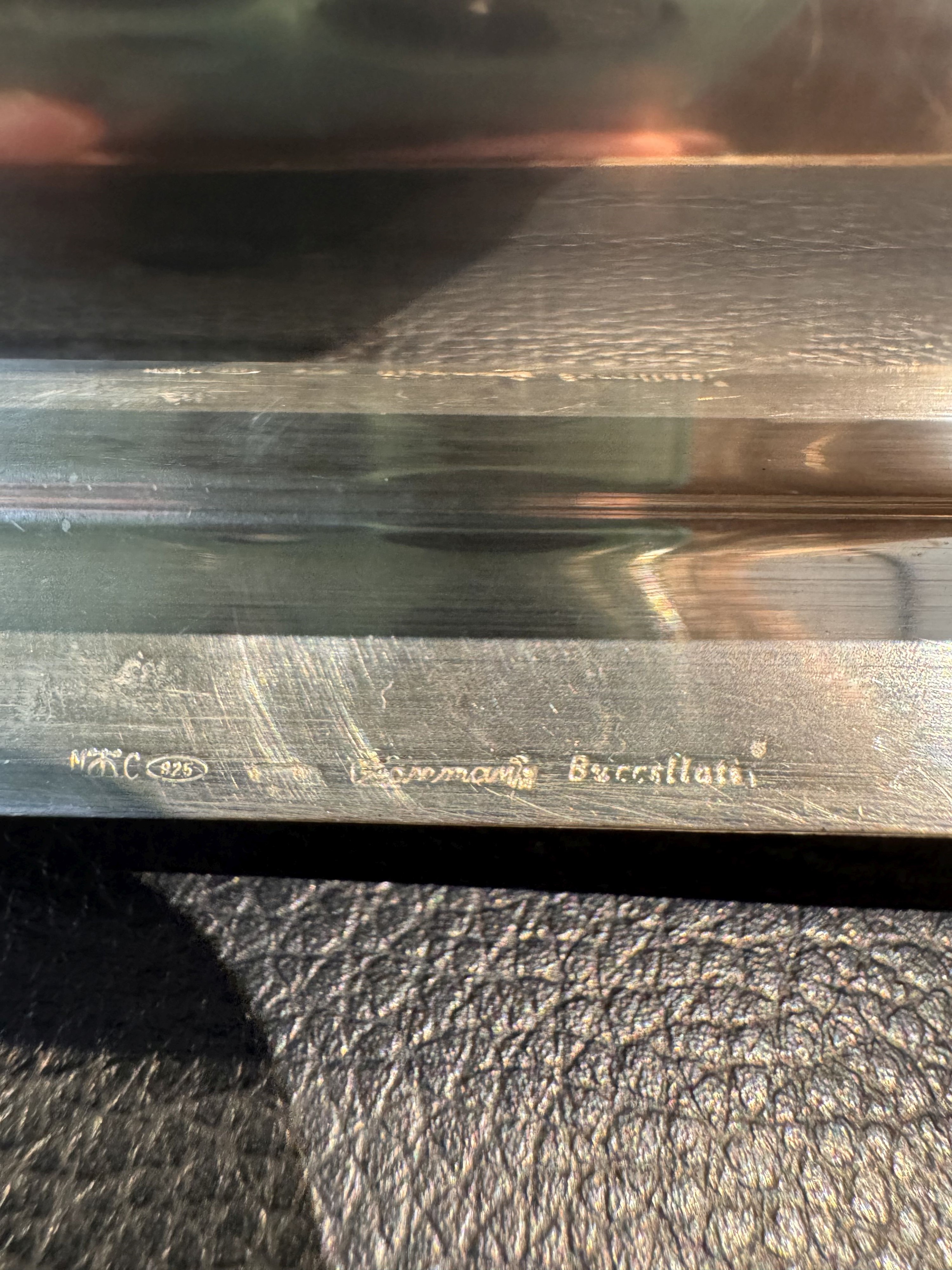 Due cestini portapane in argento firmati Gianmaria Buccellati