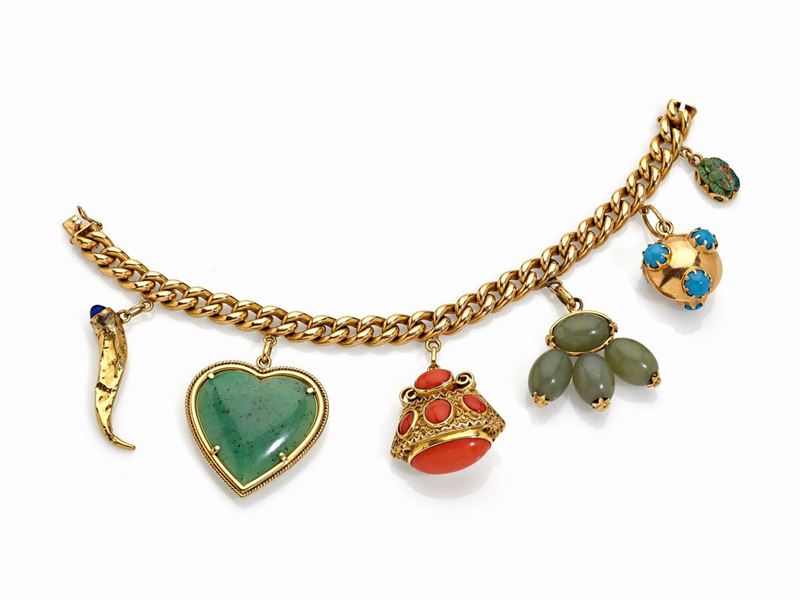 Bracciale Oro e Charms