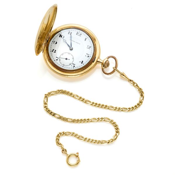 National Watch orologio da tasca in oro